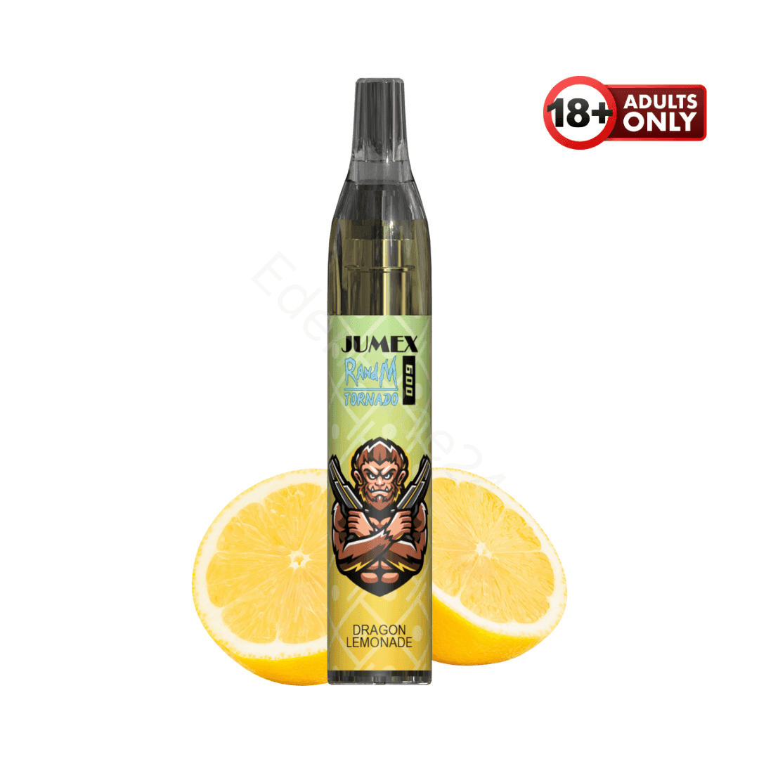 RandM Tornado 600 Fumot Vapes - Dragon Lemonade - EdenVape24